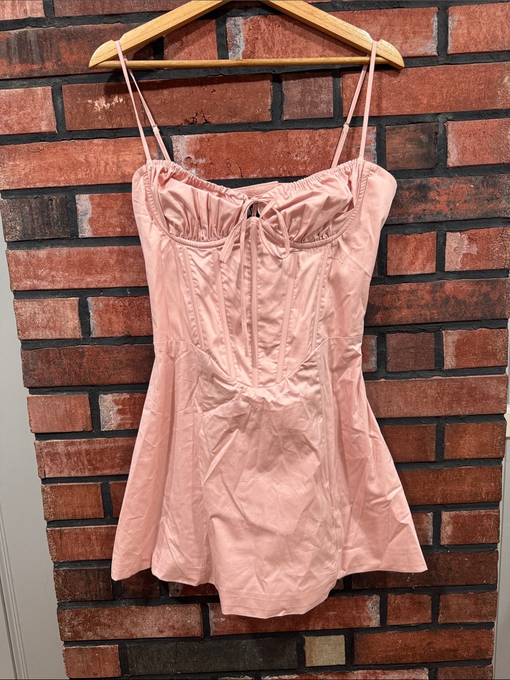 Babyboo LACEY MINI DRESS - BLUSH